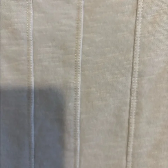 Pilcro Pastel Blue Pleated Crewneck Sweatshirt - Picture 5 of 7